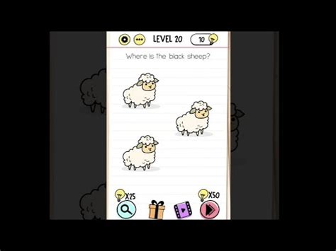 how to paint the sheep black in brain test|brain test 20 black sheep.